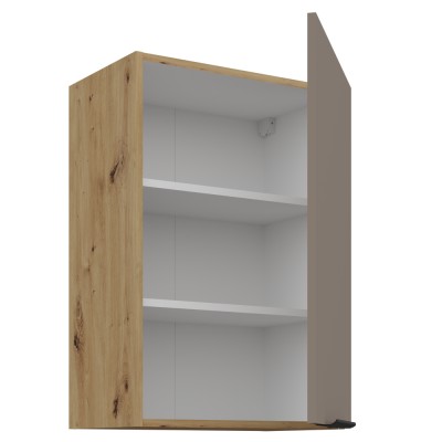 Dulăpior superior, sandgrau/stejar artisan, FRISBO 50 G-72 1F