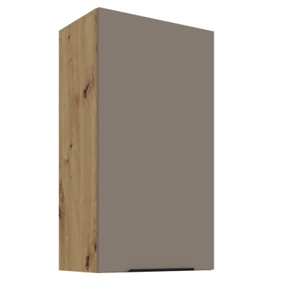Dulăpior superior, sandgrau/stejar artisan, FRISBO 50 G-90 1F