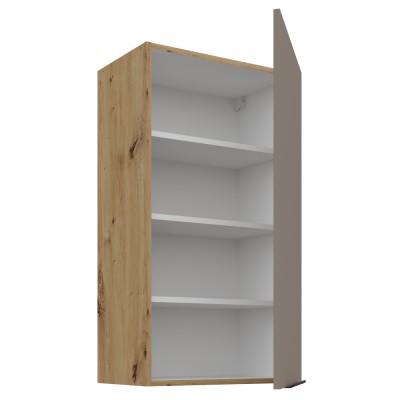 Dulăpior superior, sandgrau/stejar artisan, FRISBO 50 G-90 1F