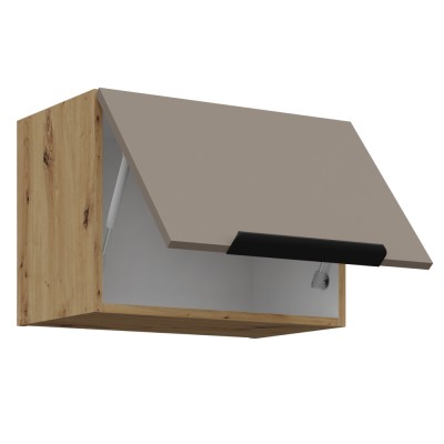 Dulăpior superior, sandgrau/stejar artisan, FRISBO 50 GU-36 1F