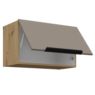 Dulăpior superior, sandgrau/stejar artisan, FRISBO 60 GU-36 1F