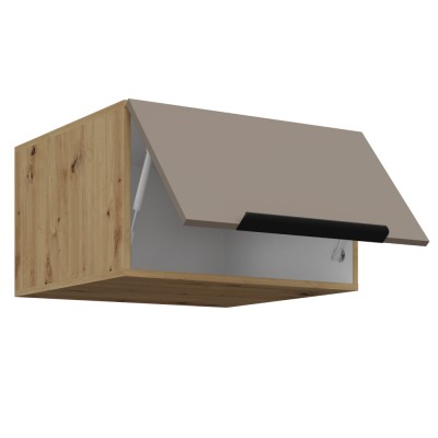 Dulăpior superior, sandgrau/stejar artisan, FRISBO 60 NAGU-36 1F