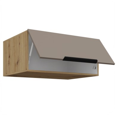 Dulăpior superior, sandgrau/stejar artisan, FRISBO 80 NAGU-36 1F