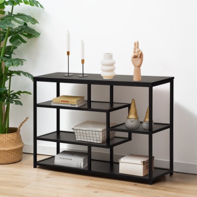 Etajeră, neagră, BILOTE NEW TIP 2