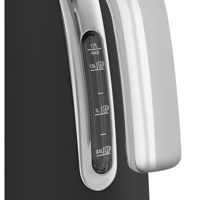 Fierbator SMEG, negru - KLF03BLMEU