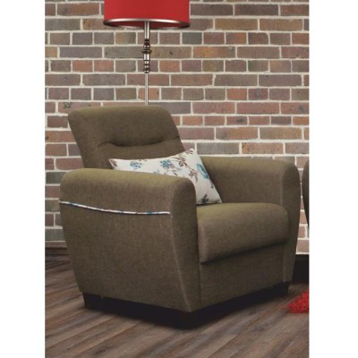 Fotoliu, bej închis, MILO