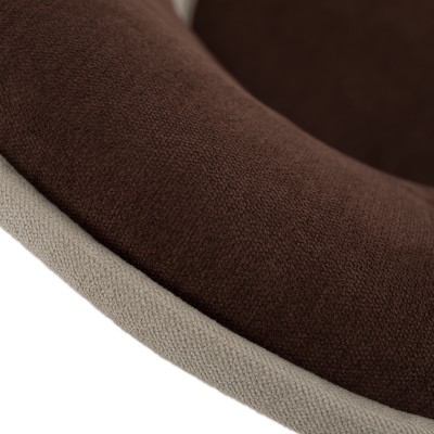 Fotoliu cu spaţiu depozitare, bej/maro, PERSI