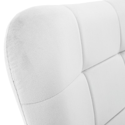 Fotoliu cu suport pentru picioare, gri deschis ţesătură Velvet/negru, HABEN