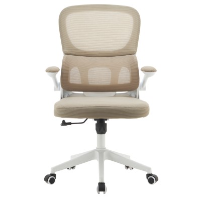 Fotoliu de birou, bej/alb, RAKIN