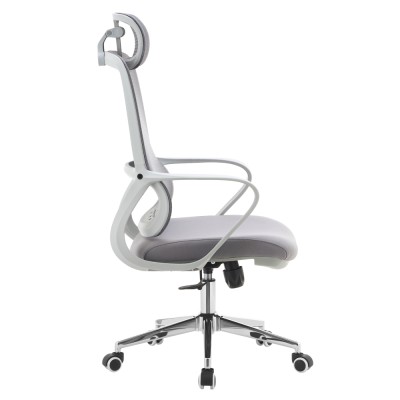 Fotoliu de birou, gri, FOSTER TYP 1