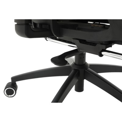 Fotoliu de birou, gri închis/negru, VILMER