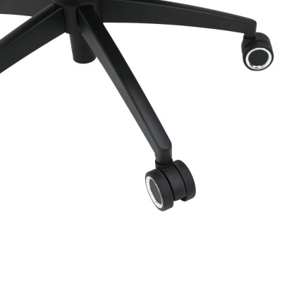 Fotoliu de birou, gri închis/negru, VILMER