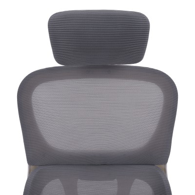 Fotoliu de birou, gri/alb, FERIS