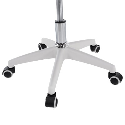 Fotoliu de birou, gri/alb, FERIS