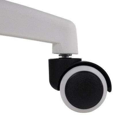 Fotoliu de birou, gri/alb, FERIS