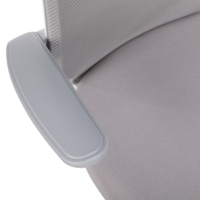 Fotoliu de birou, gri/alb, PASTURA