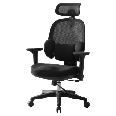 Fotoliu de birou, negru, ABRAMO