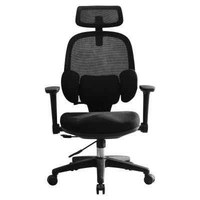 Fotoliu de birou, negru, ABRAMO