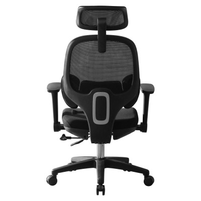 Fotoliu de birou, negru, ABRAMO