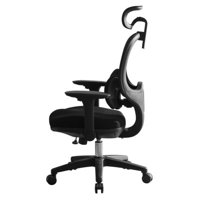 Fotoliu de birou, negru, ABRAMO