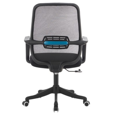 Fotoliu de birou, negru, DERVIN