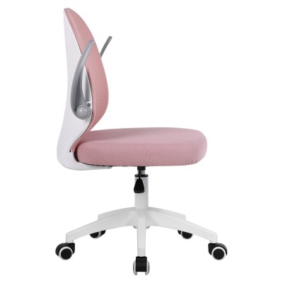 Fotoliu de birou, roz/alb, PASTURA