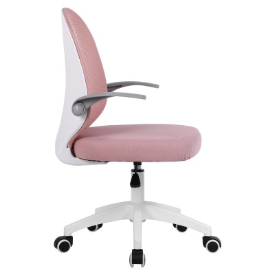 Fotoliu de birou, roz/alb, PASTURA