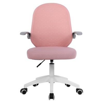 Fotoliu de birou, roz/alb, PASTURA