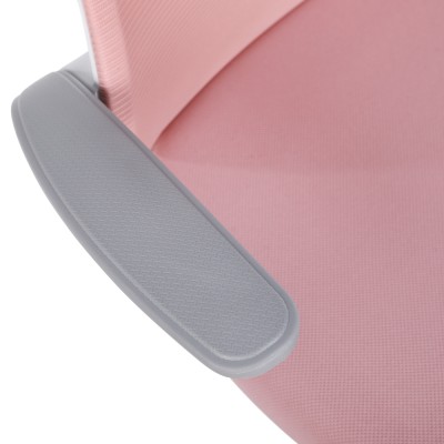 Fotoliu de birou, roz/alb, PASTURA