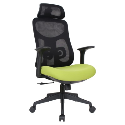 Fotoliu de birou, verde/negru, SULIVAN