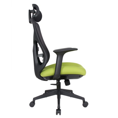 Fotoliu de birou, verde/negru, SULIVAN