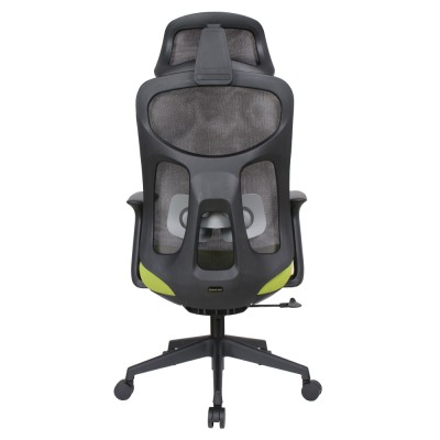 Fotoliu de birou, verde/negru, SULIVAN