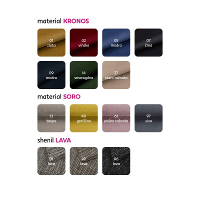 Fotoliu de club, material textil crem Coral, CUBA