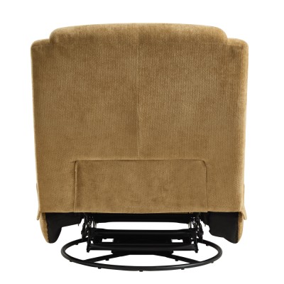 Fotoliu de lux pivotant, balansoar, muştar, UMRBO