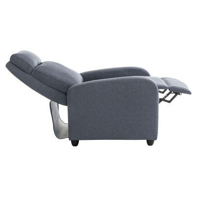 Fotoliu de relaxare, gri, KRESO NEW