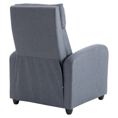 Fotoliu de relaxare, gri, KRESO NEW