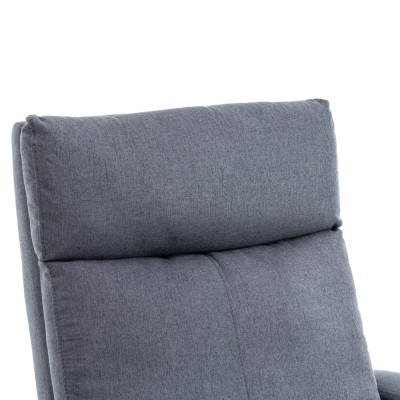 Fotoliu de relaxare, gri, KRESO NEW