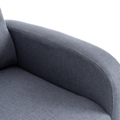 Fotoliu de relaxare, gri, KRESO NEW