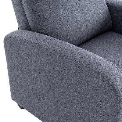 Fotoliu de relaxare, gri, KRESO NEW