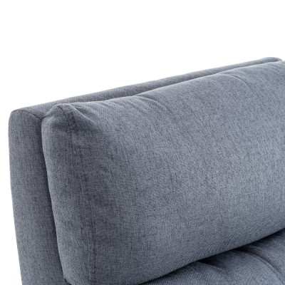 Fotoliu de relaxare, gri, KRESO NEW