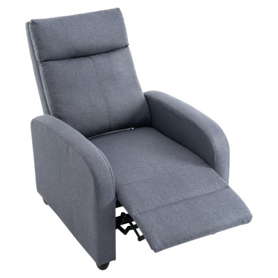 Fotoliu de relaxare, gri, KRESO NEW