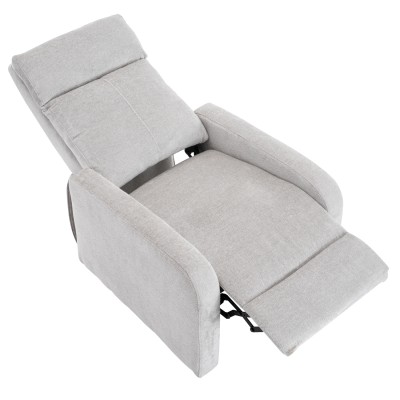 Fotoliu de relaxare, gri ţesătura Aphrodite, KRESO NEW