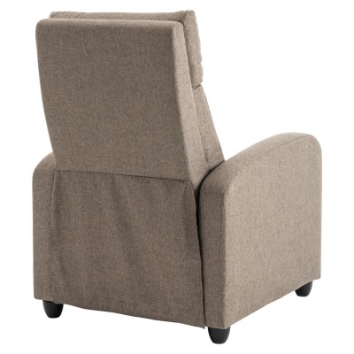 Fotoliu de relaxare, maro, KRESO NEW