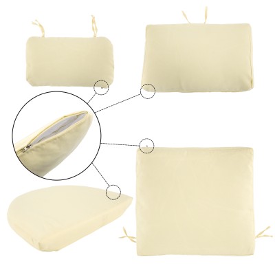 Fotoliu din ratan, natural / negru / bej, KARMEN