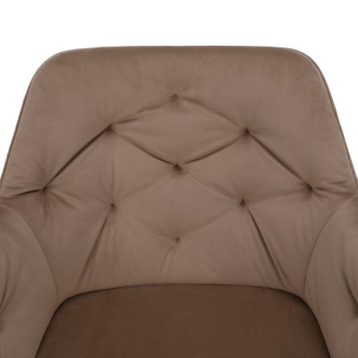 Fotoliu, maro deschis/negru, VERIO