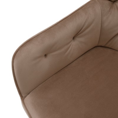 Fotoliu, maro deschis/negru, VERIO