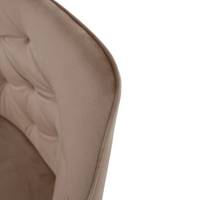 Fotoliu, maro deschis/negru, VERIO