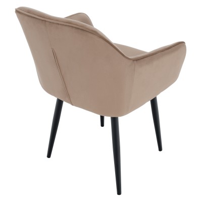 Fotoliu, maro deschis/negru, VERIO