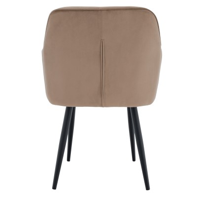 Fotoliu, maro deschis/negru, VERIO