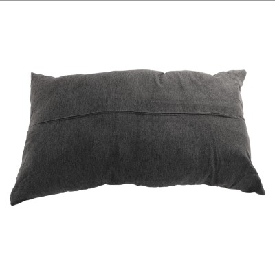 Fotoliu minimalist, gri/ negru, DEKER
